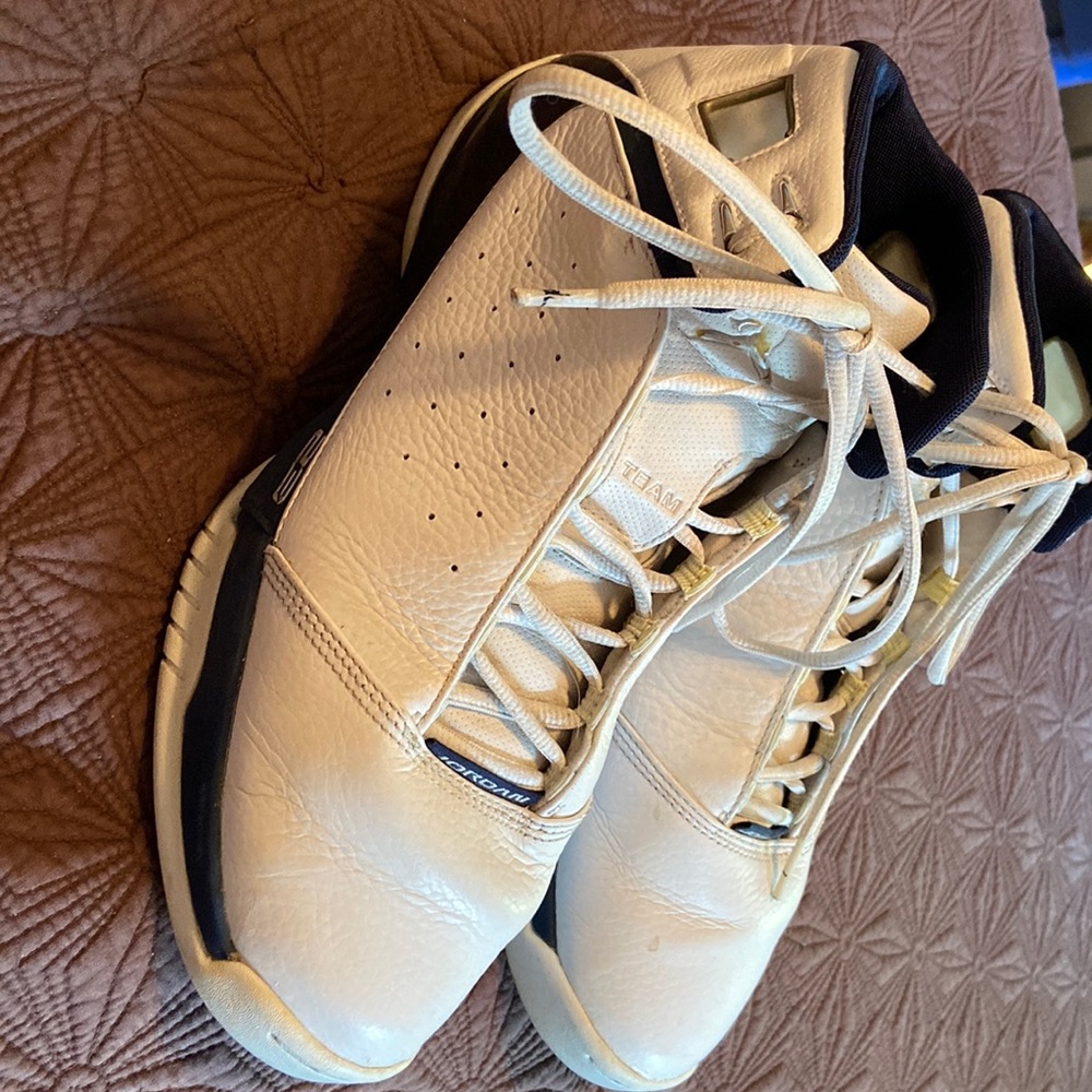 Rare Jordan Jumpman Team Strong Premier Men Size 10.5 Basketball Nike 317106-108